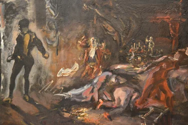La rencontre de Don Juan avec le convive de pierre